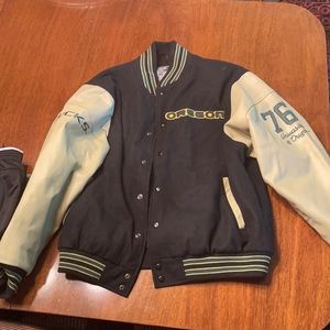Oregon Ducks Vintage Varsity Jacket